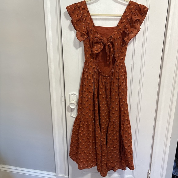 Madewell Floral Midi Dress - XS - Picture 3 of 3